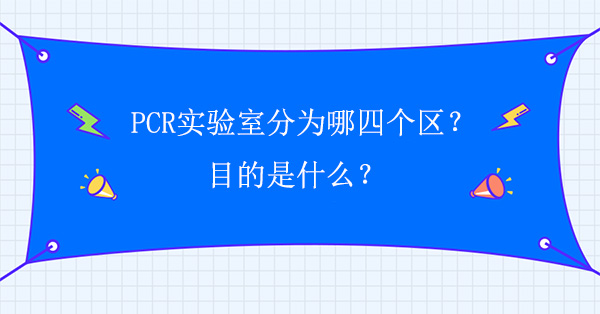 PCR实验室分为哪四个区?目的是什么